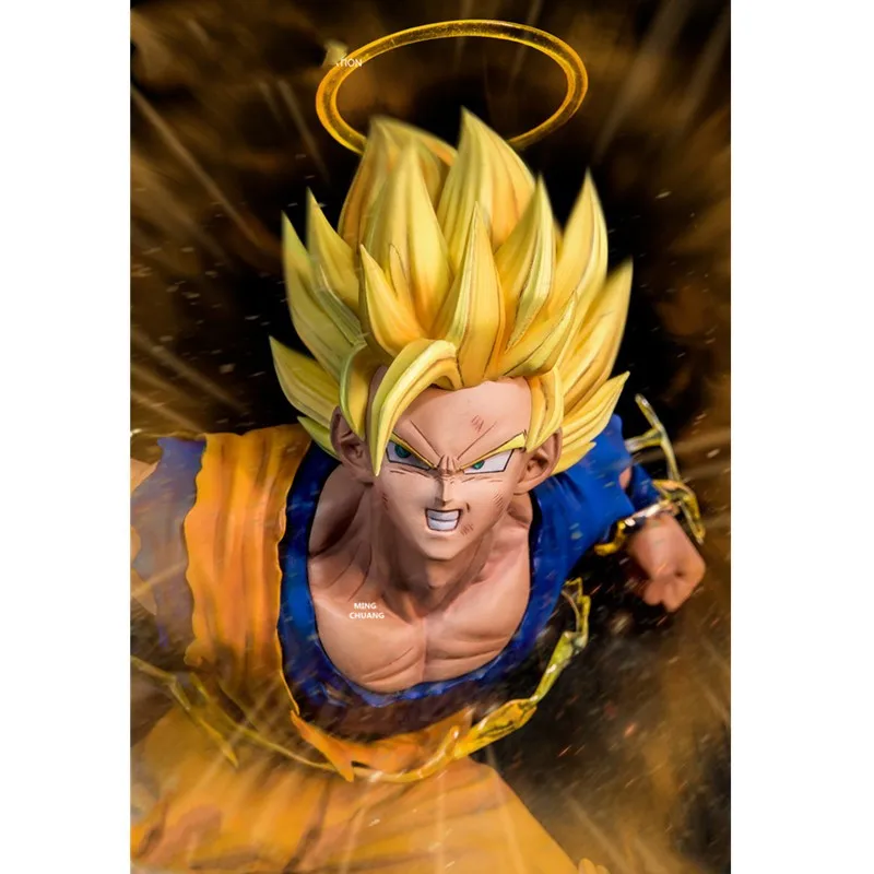 22 &quotDragon Ball Z статуя против сцены бюст демонизация Вегета полная длина портрет Сон