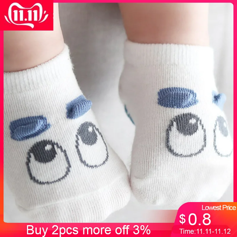 Удобная детская одежда Лидер продаж весенне-летние носки для малышей хлопковые
