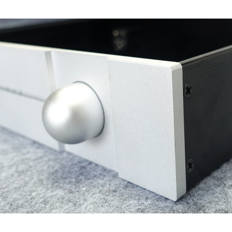 

KYYSLB 320*70*248MM All-aluminum Amplifier Chassis BZ3207P Enclosure DIY Box Front-end Combined Power Amplifier Case Shell