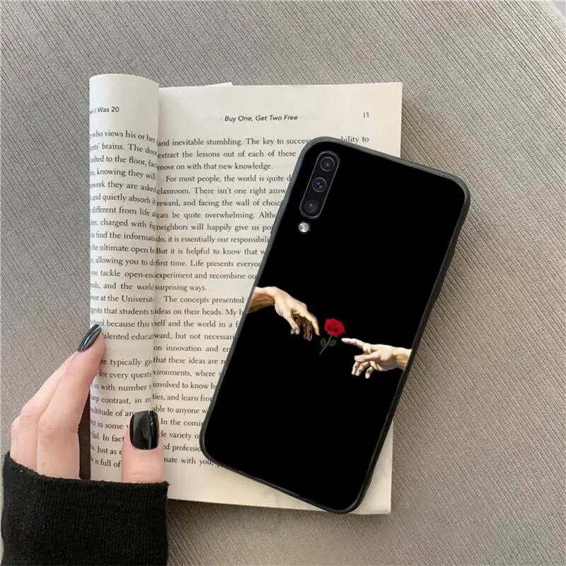 

Mona Lisa Art David statue Retro Phone Case For Samsung galaxy S 9 10 20 A 10 21 30 31 40 50 51 71 s note 20 j 4 2018 plus