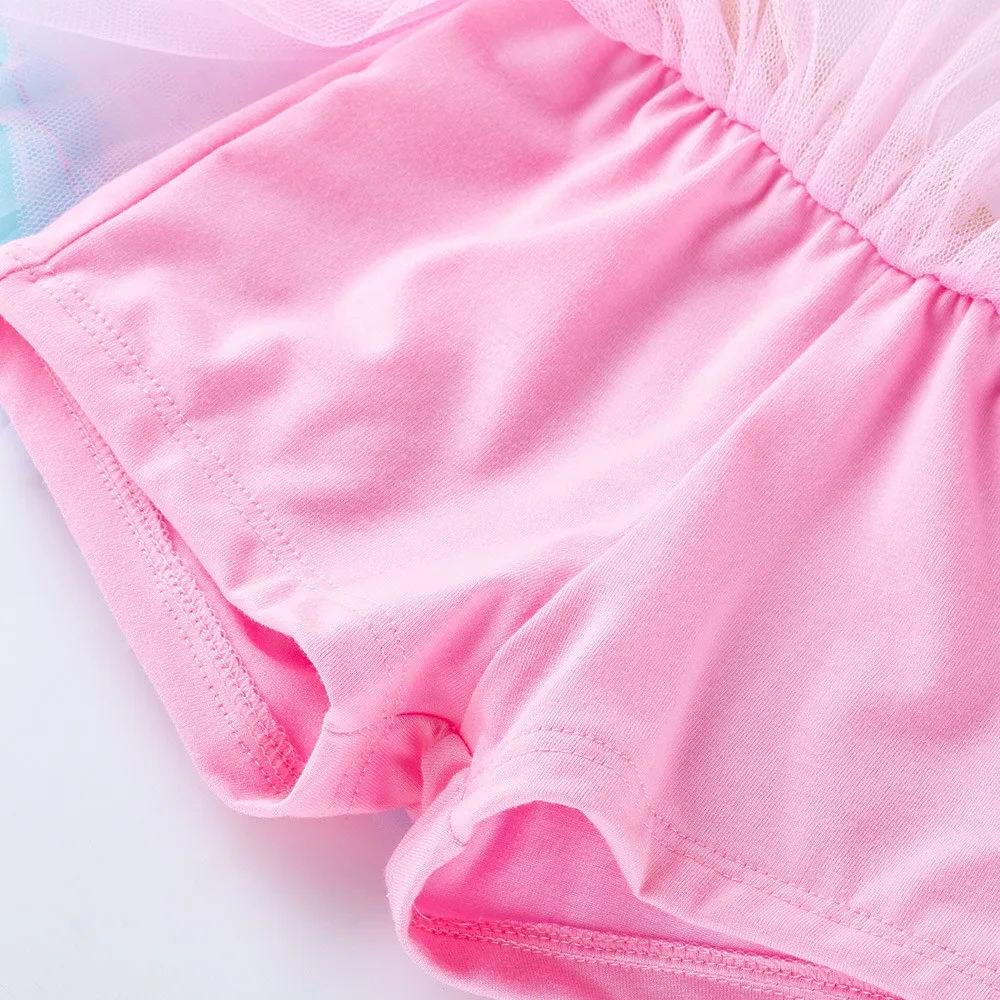 Детское платье для дня рождения для девочек 1 год платье для крещения с буквенным принтом Милая Одежда для новорожденных девочек с цветочной повязкой на голову Vestido Bebe