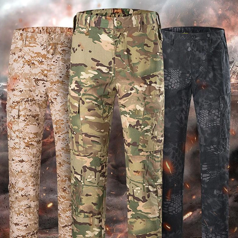 Мужские брюки в стиле милитари для кемпинга походов и мужские на осень зиму