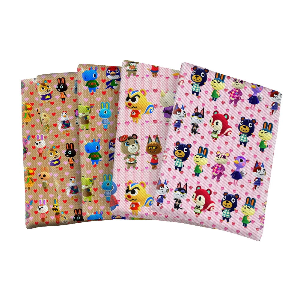 Полиэстер Хлопок милая перекрестная ткань с животными: новые горизонты для