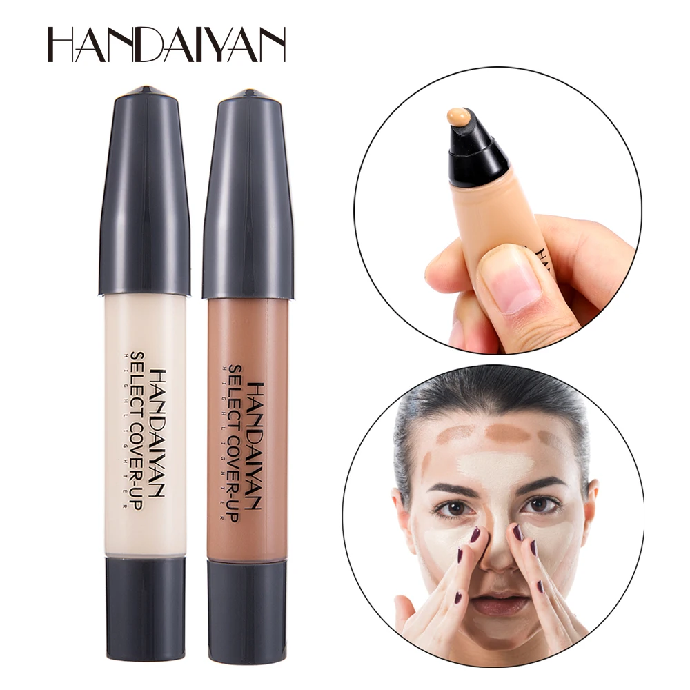 

HANDAIYAN SELECT COVER-UP Concealer Pen Lasting Foundation Makeup Base Contour Stick Eye Dark Circles Cream Face Corrector Cream