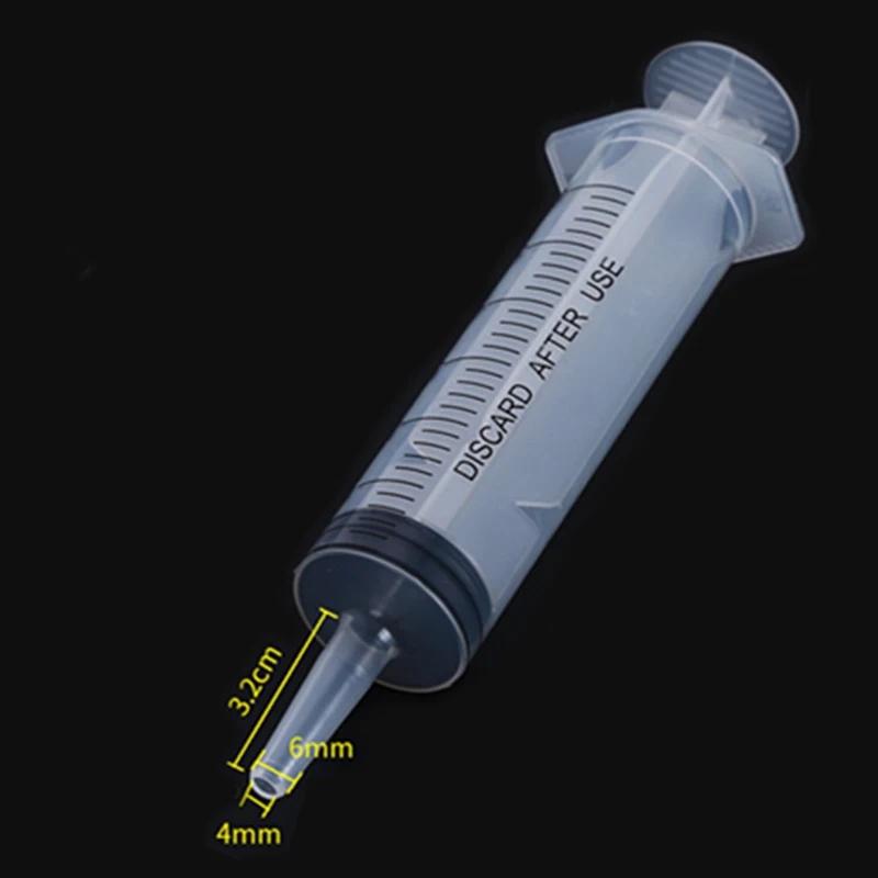 Пластик шприц объемом 60/100 мл кормушка для кошек и собак измерительный