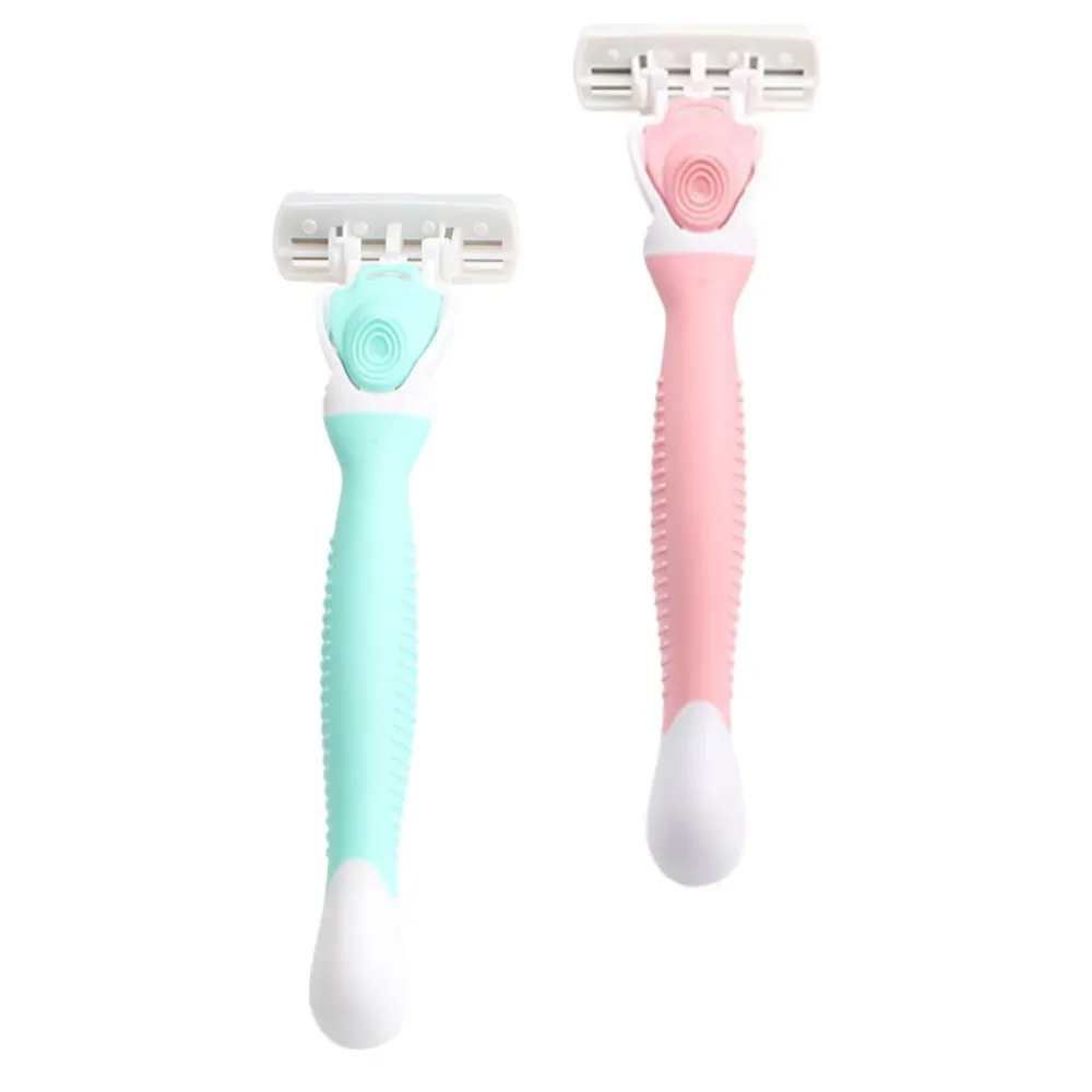 

2pcs Stainless Steel Safety Razor Hair Shaving Trimmer Hair Remove Kit