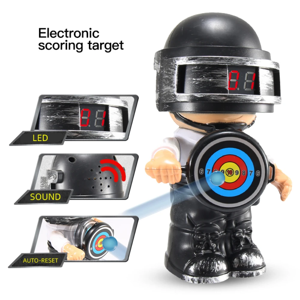Мини-АВТОСБРОС электрические мишени для детей мягкий водяной пистолет стрельбы
