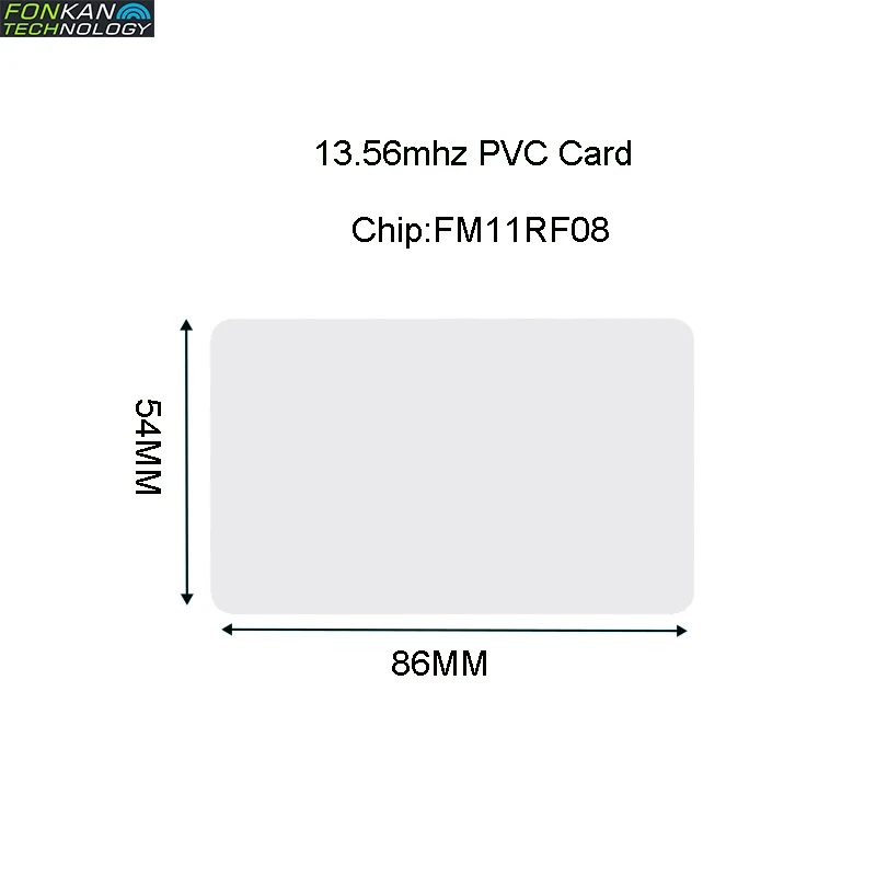 50 шт. чип для Карт RFID 13 56 МГц из ПВХ FM11RF08 или NTAG213 TK4100 школьников|Считыватели