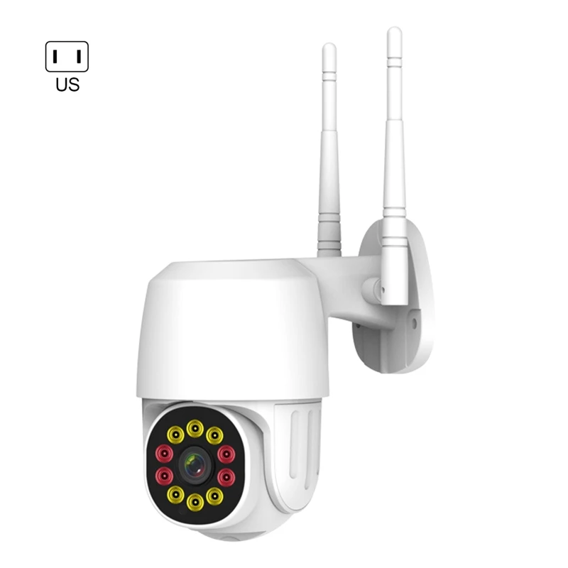 

1080P High Definition Home Surveillance Motion Detection Camera Waterproof Wireless CCTV Full Color Night Vision Camera