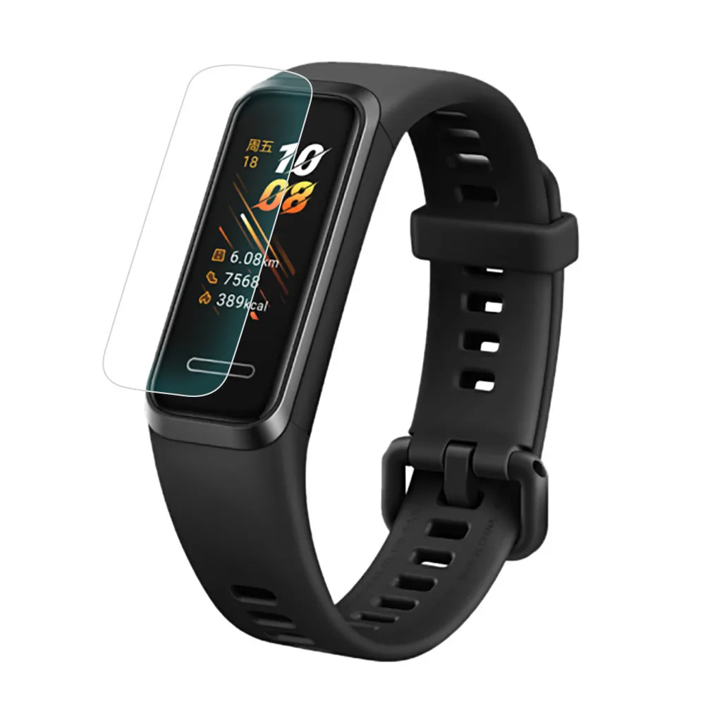 

3PCS Full Coverage Hydrogel Transparent Screen Protection Film For Huawei Band4