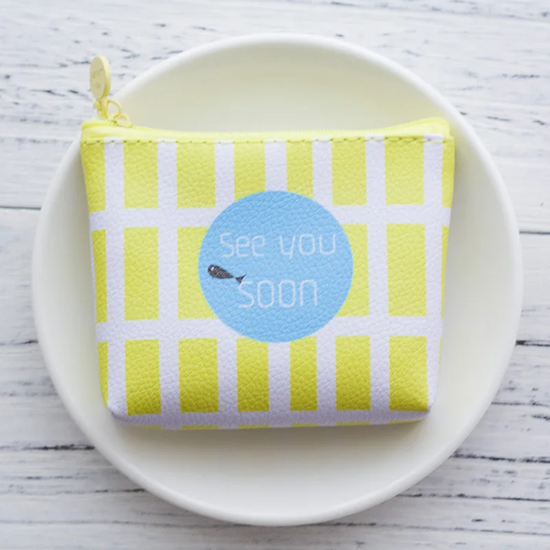 12 цветов милый мультяшный кошелек с животными для женщин и девочек разноцветный