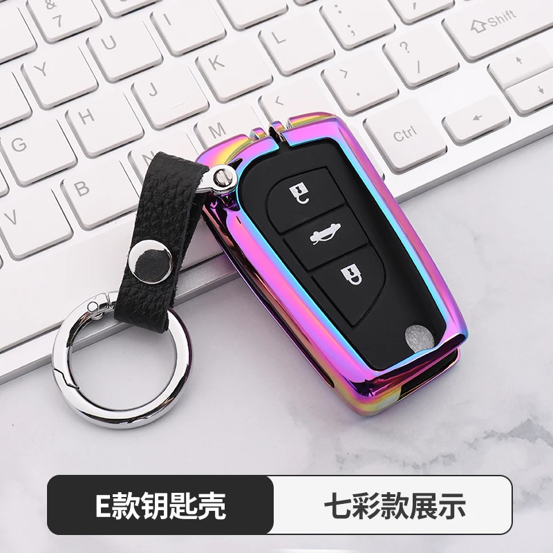 

Car Key Holder Full Cover Case For Toyota Hilux Revo Innova Rav4 Fortuner Crystal keyring key cover cap camry 2018 se