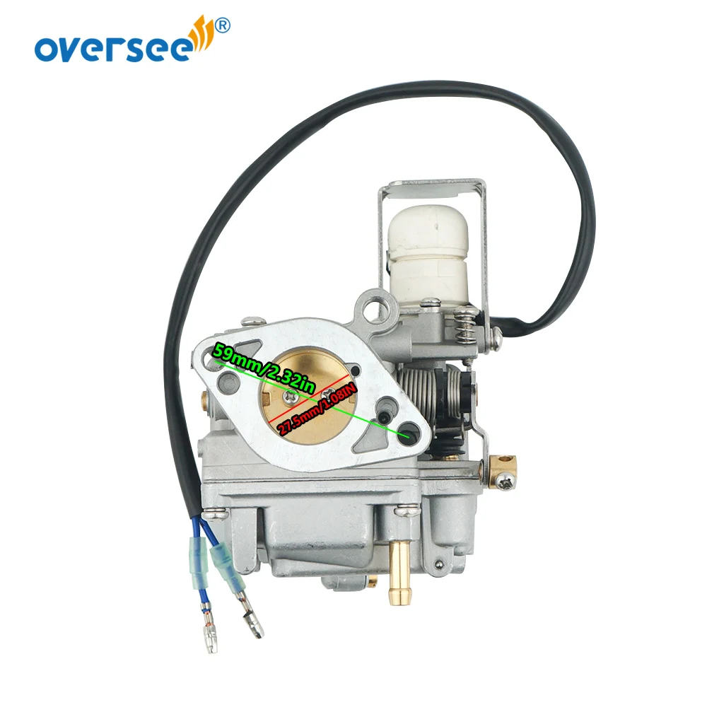 Карбюратор 6AH-14301 для подвесного мотора YAMAHA 4-тактный 15 л.с. 20 F20-05080000 PARSUN HIDEA YAMABISI