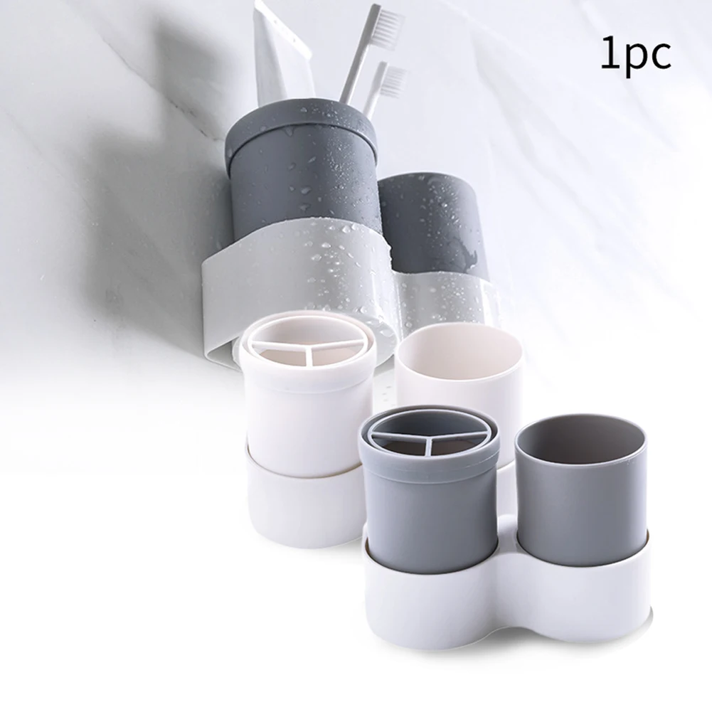 Многофункциональный настенный органайзер для зубных щеток набор хранения