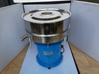 400mm model electric vibration screen machine sieving powder machine electrostatic spray powder vibration screening machine