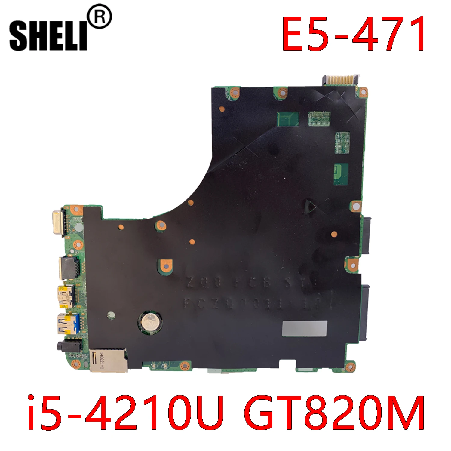 Материнская плата SHELI для ноутбука Acer Φ DA0ZQ0MB6E0 с процессором I5-4210U тест 100% - купить