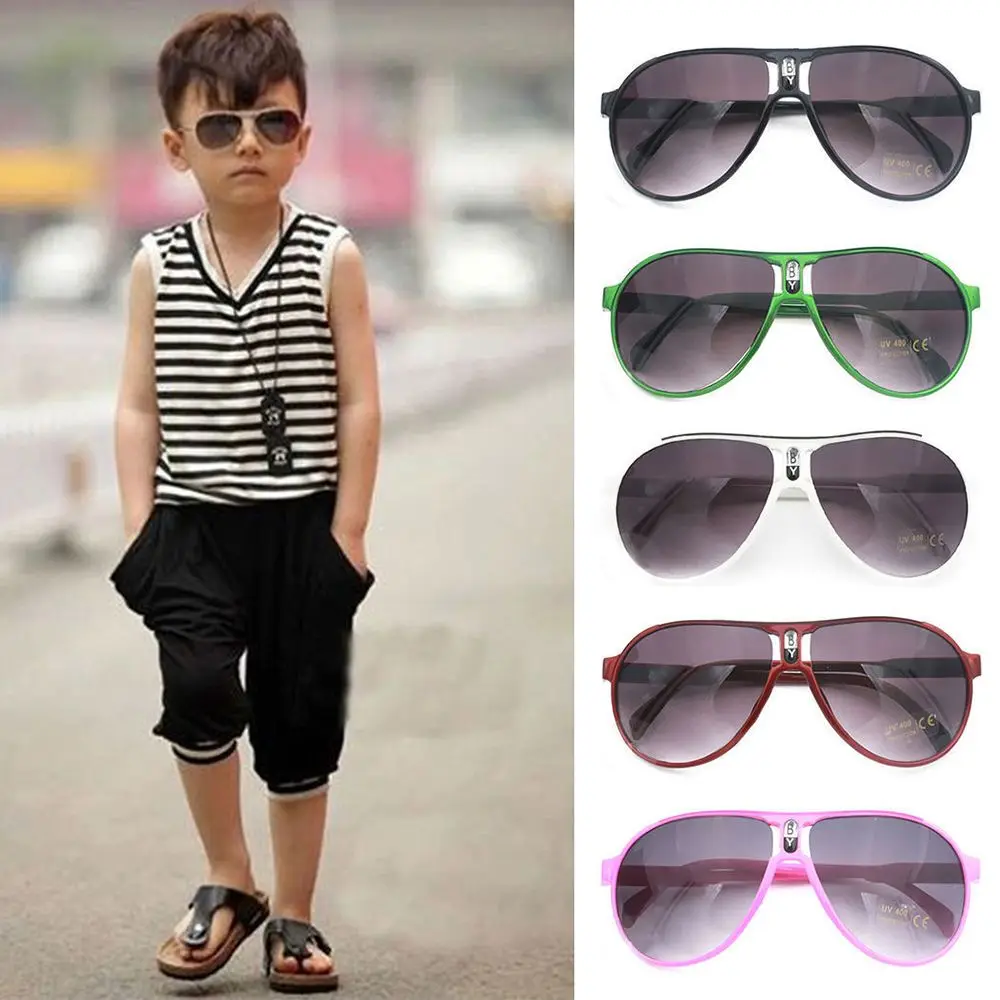 

Дети анти-УФ солнцезащитные очки Оттенки для мальчиков и девочек, для малышей и детей более старшего возраста, детские солнцезащитные очки ...