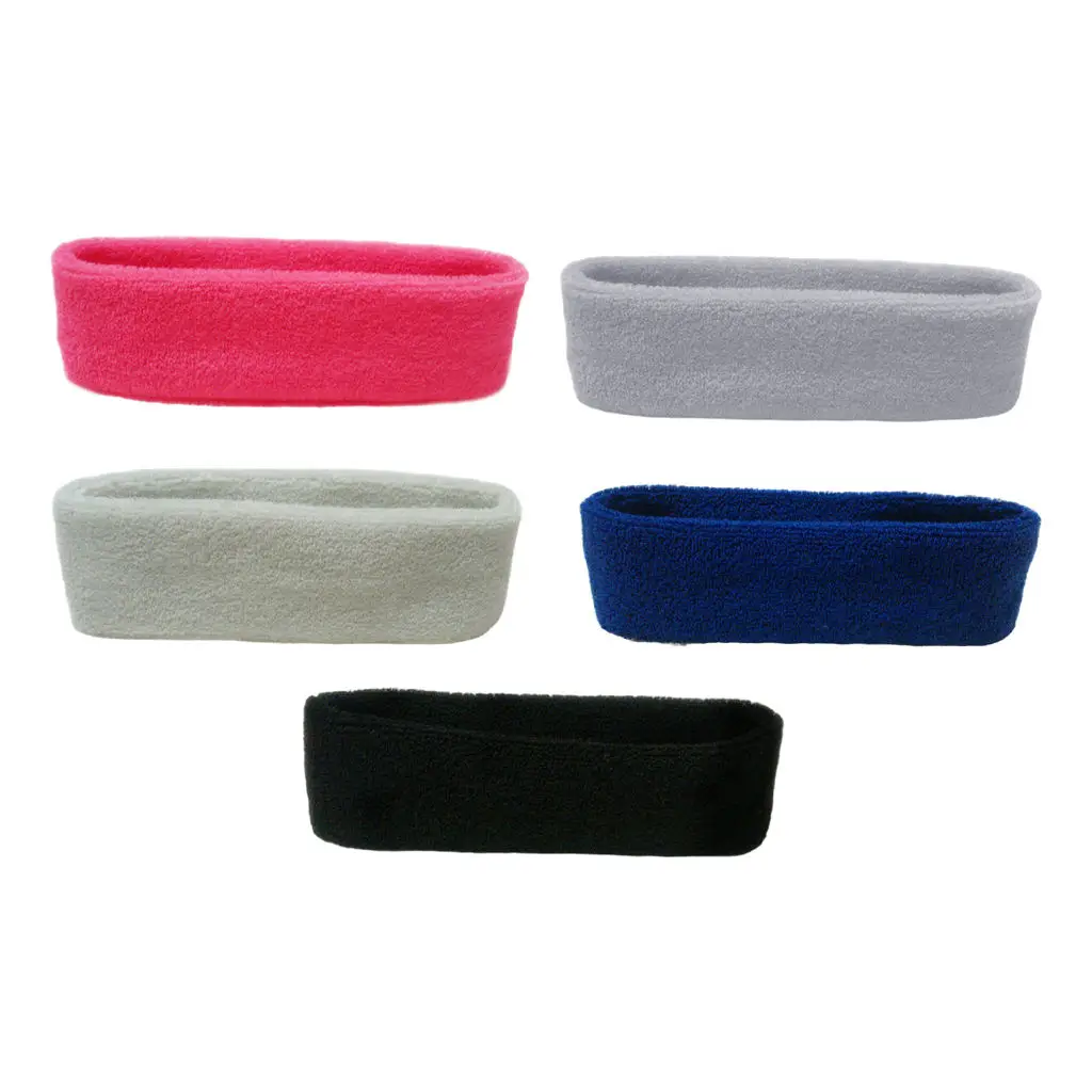 

Unisex Headbands Wide Stretchy Athletic Sports Headband Thin Wool Sweatbands SPA Headband for Gym Yoga Pilates Sports Exercise
