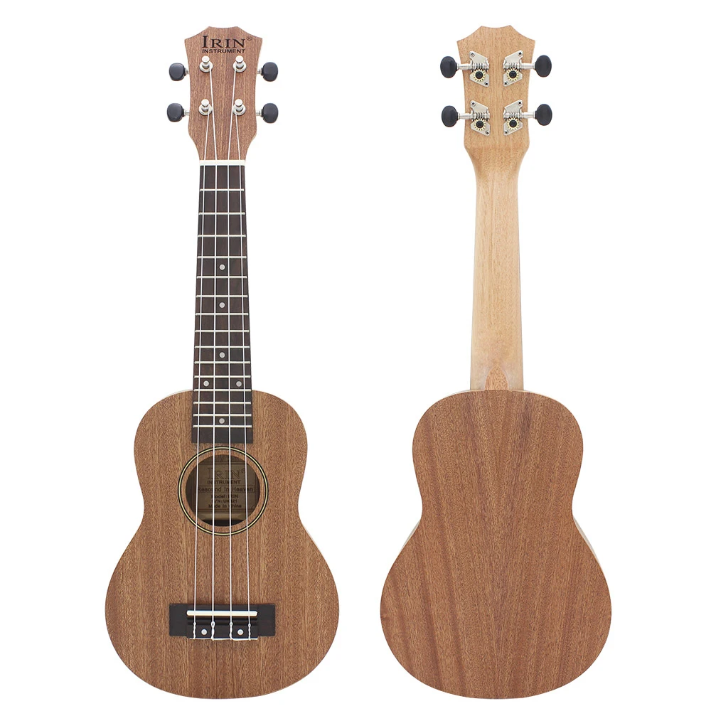 21Inch Ukulele Sapele Four Strings Mini Guitar Musica Instrument With Bag Tuner Strap for Kids and Music Beginner | Спорт и