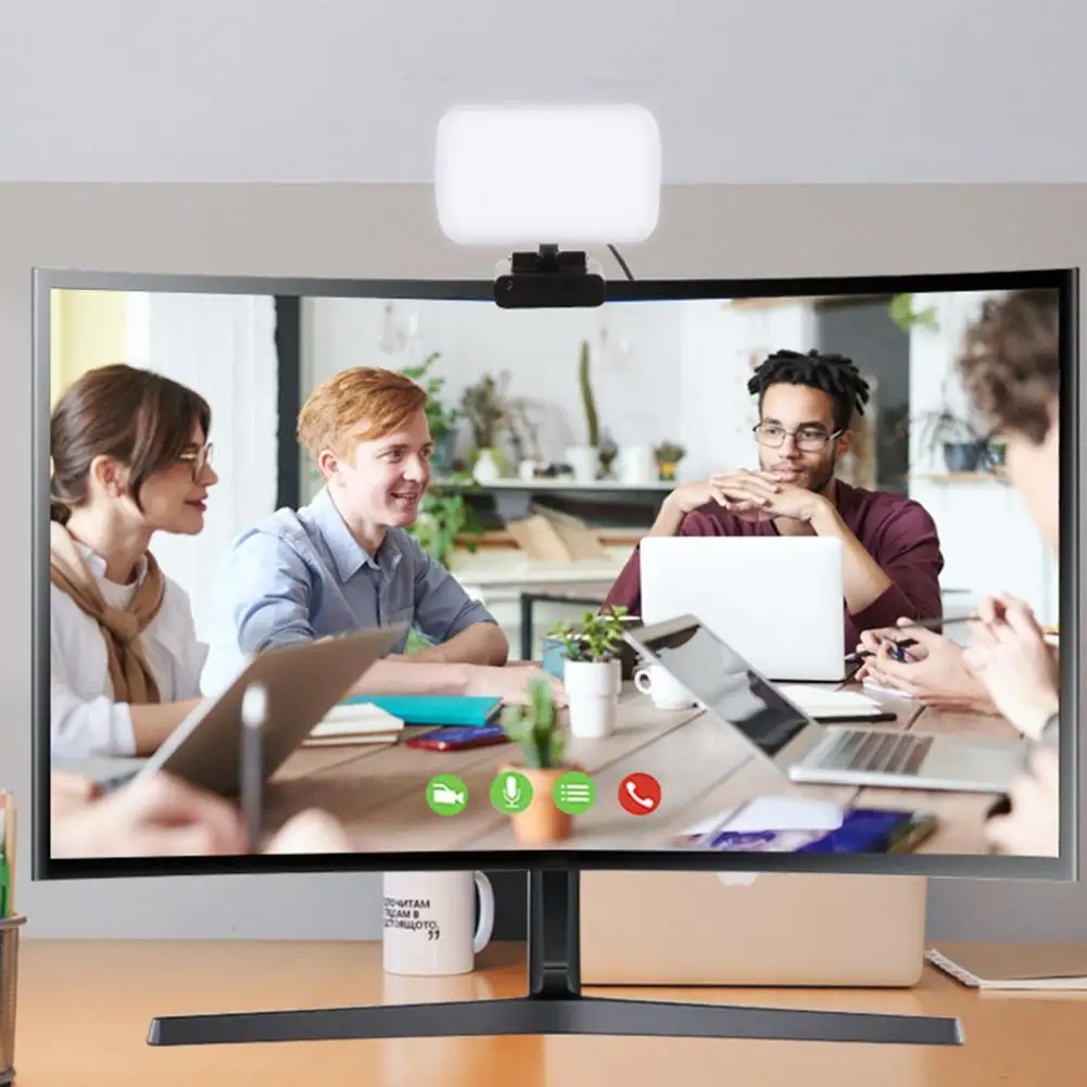 Светодиодная заполняющая лампа полезная мини-камера без излучения Мерцающая