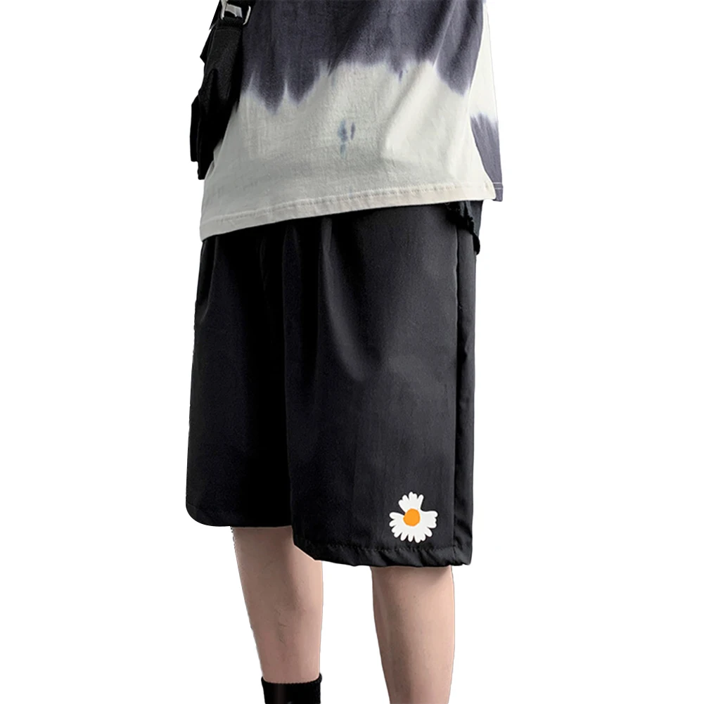 

Summer Casual Men Marguerite Loose Elastic Fifth Pants Board Sports Running Shorts Sport gyms Short Pants men