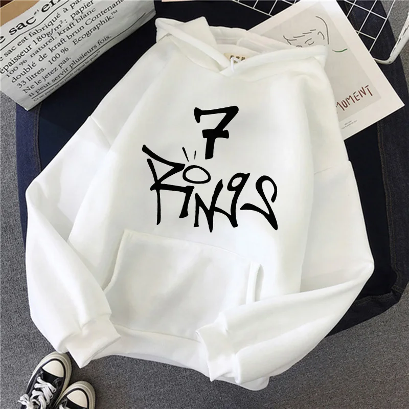 

Casual Female Graphic Vintage Pullovers Oversized White Hoodie Harajuku Funny Women Ulzzang 90s Sweatshirt Clothes