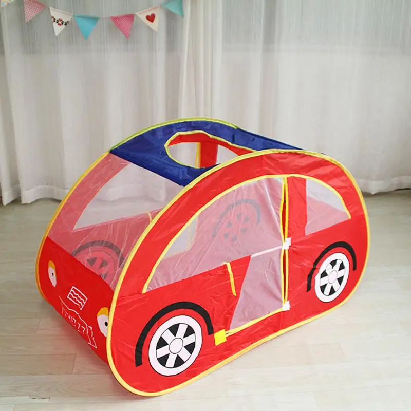 

Large Tent Play House Toys Good Toughness and Strong Endurance Automobile Folding Outdoor Game Pretend Play Tents