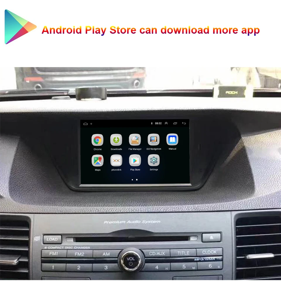 YESSUN для Honda Accord 2009~ 2013 автомобильный Android мультимедийный плеер gps навигация большой экран Авто Радио Bluetooth Поддержка carplay