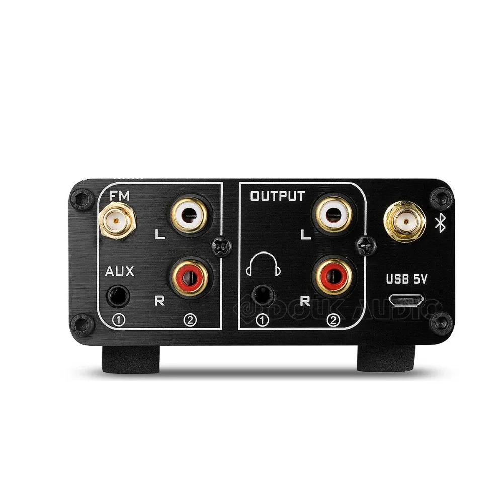 Nobsound HiFi Bluetooth 5,0 приемник DAC стерео аудио предусилитель USB музыкальный плеер fm-радио усилитель для наушников поддерживает u-диск SD
