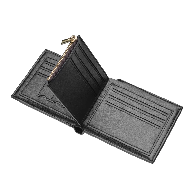 Тройной складной Высококачественный винтажный ультра тонкий короткий Мужской