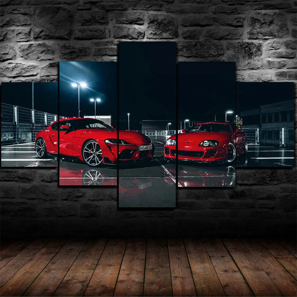

AC Schnitzer GR Super Sport Car Modern 5 Pieces Wall Art Canvas Posters Paintings for Living Room Home Decor Pictures Decoration