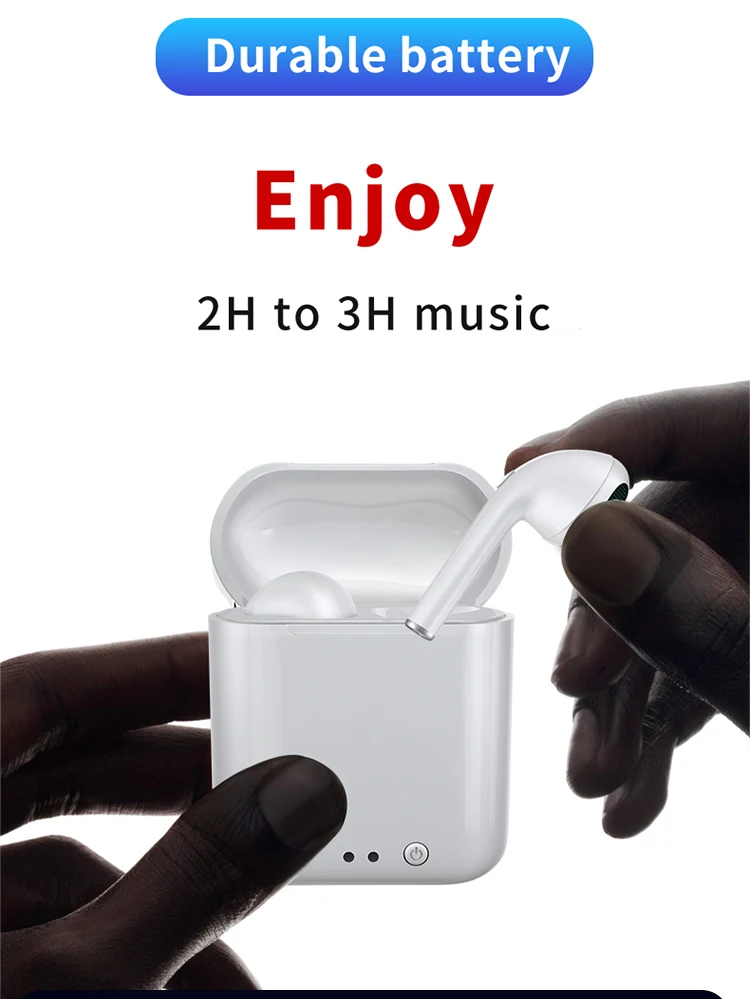 Mangoman i7s Tws Wireless Headphones Bluetooth Earphones Air Earbuds Handsfree in ear Headset wireless bluetooth headphones i7s
