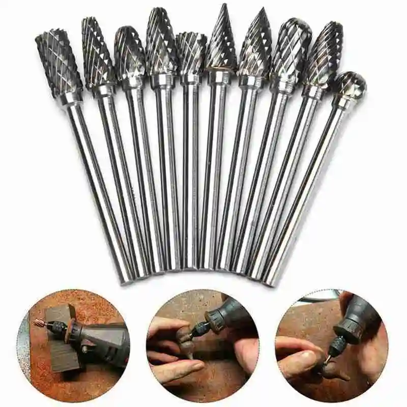 

Tungsten Tool Set, Tungsten Carbide Electric Cutter "grinding Grinding Tool 1/8 O4O0