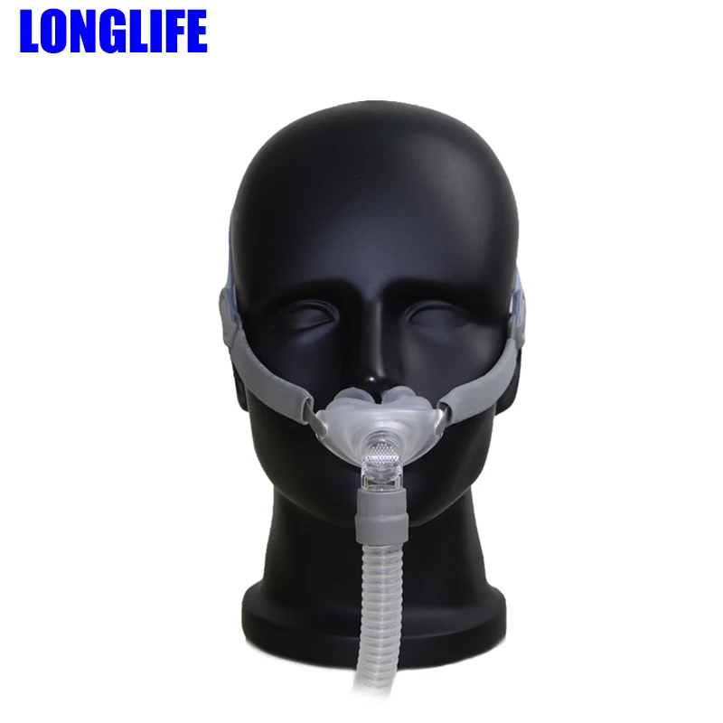 Носовые подушки LONGLIFE P2 интерфейсная сипап маска для автоматический APAP BiPAP с S/M/L