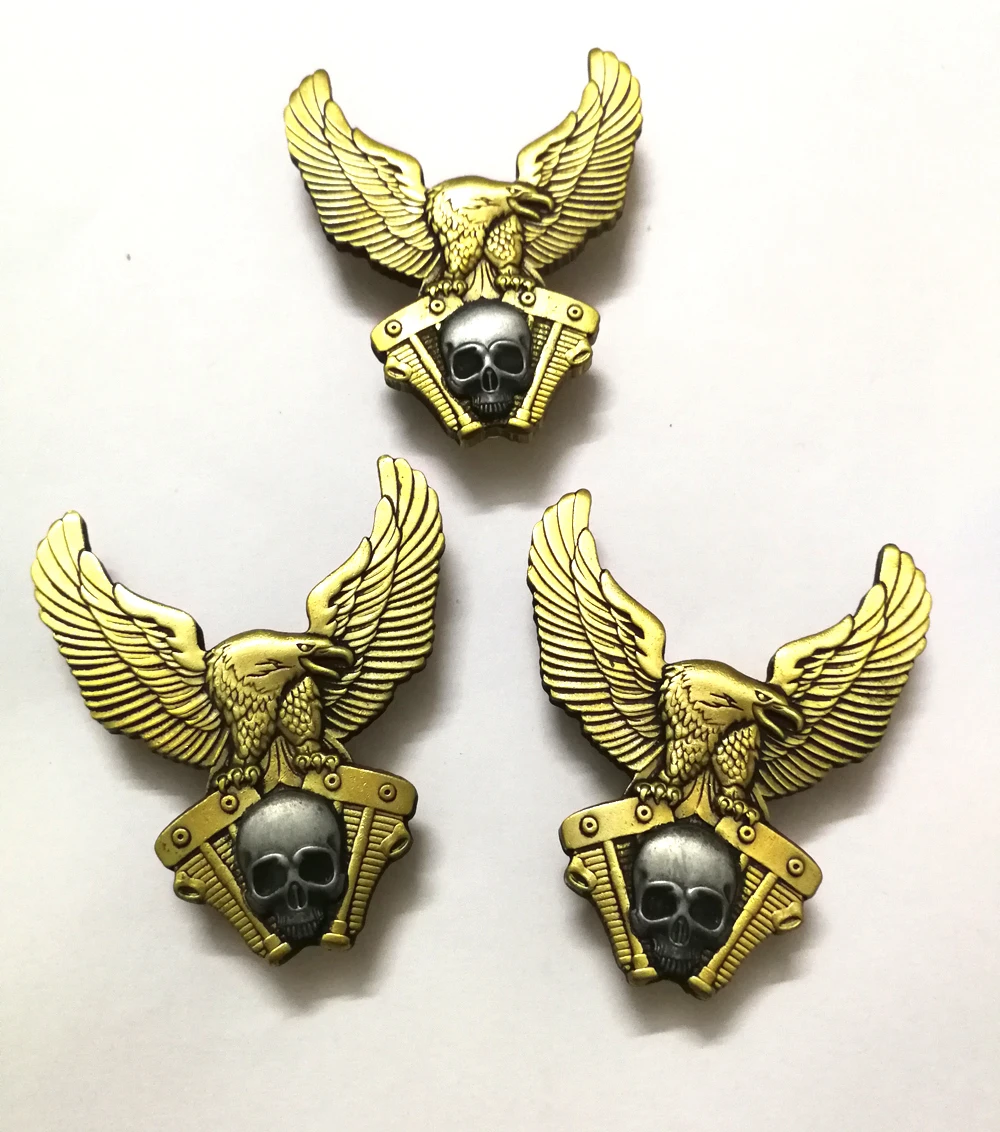 Двигатель Байкер риэр Орел двигателя броши для одежды жилет обувь поясная сумка