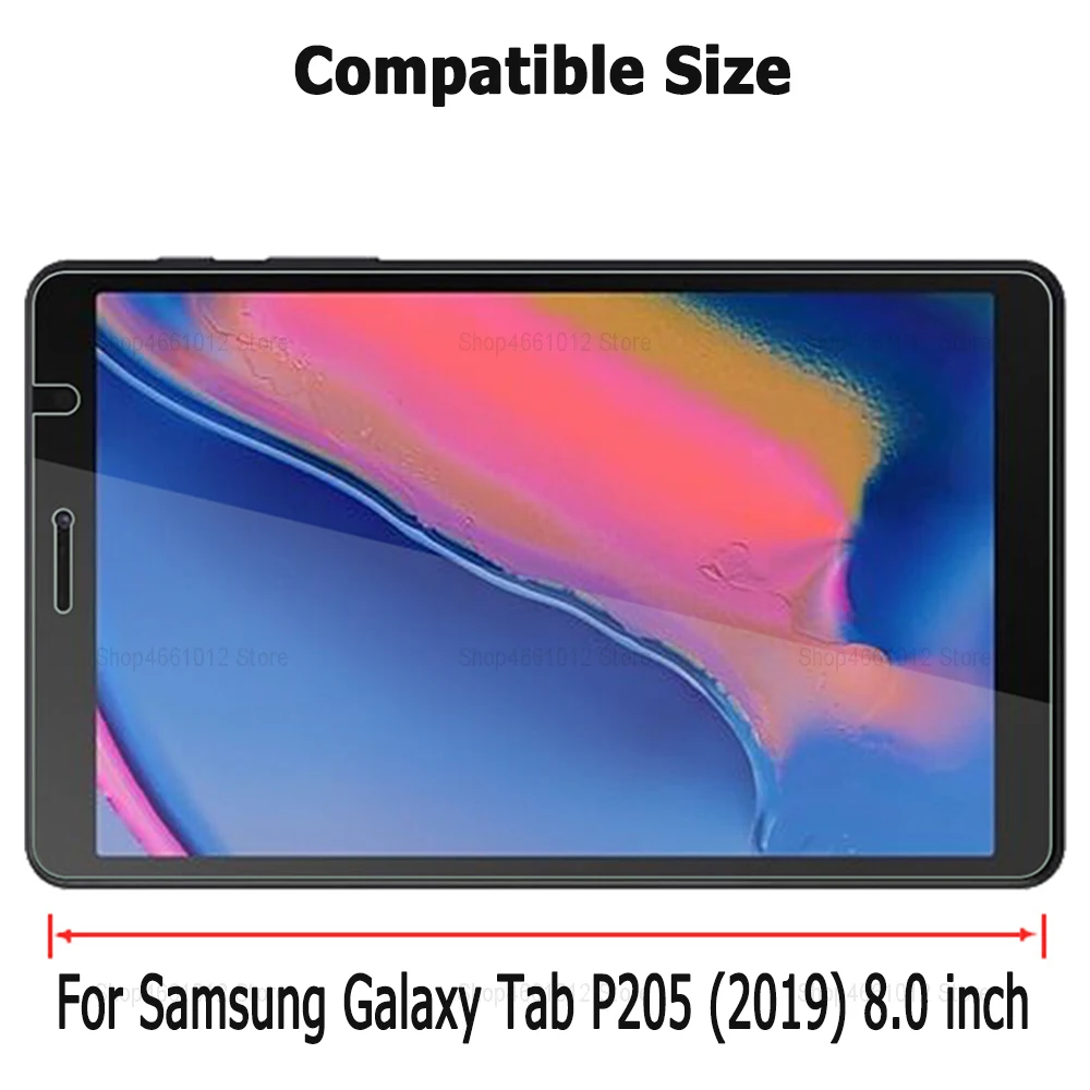 Закаленное стекло для samsung Galaxy Tab A 8 2019 SM P200 Защитная пленка экрана с S Pen 0 &quotSM P205 Plus