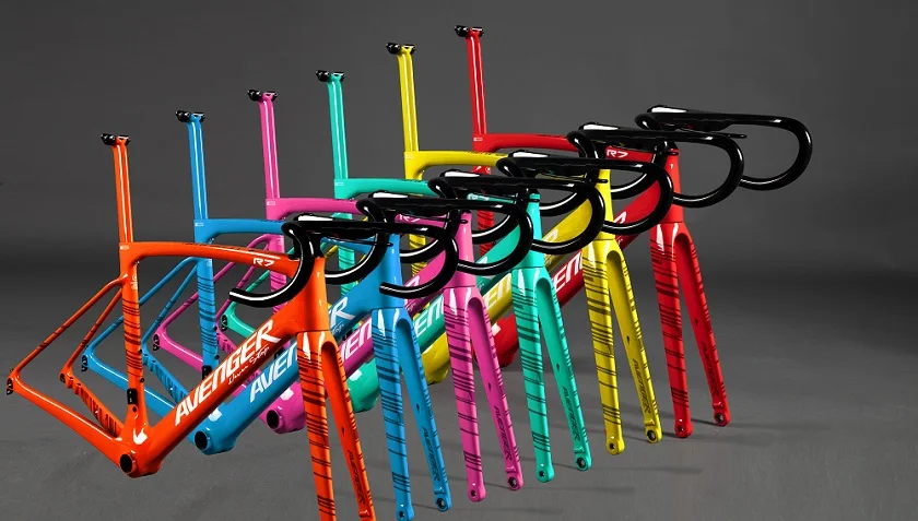 Customize Color Скрытый Кабель дизайн карбоновая рама Китайский OEM Углеродные колеса дорожный каркас R7 Марко bicicleta carretera carbono - Цвет: Customize Color
