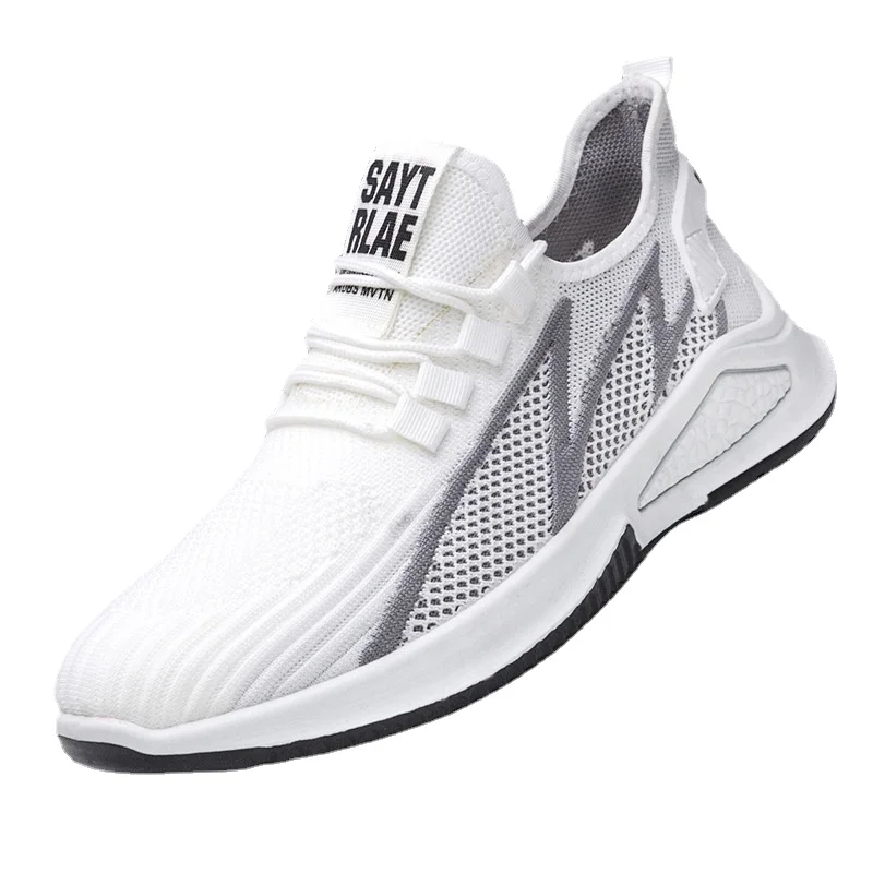 

Summer Sports Shoes New Men's Sports Shoes Flying Mesh Casual Shoes Comfortable Running Shoes Men Designer Vulcanize Shoes