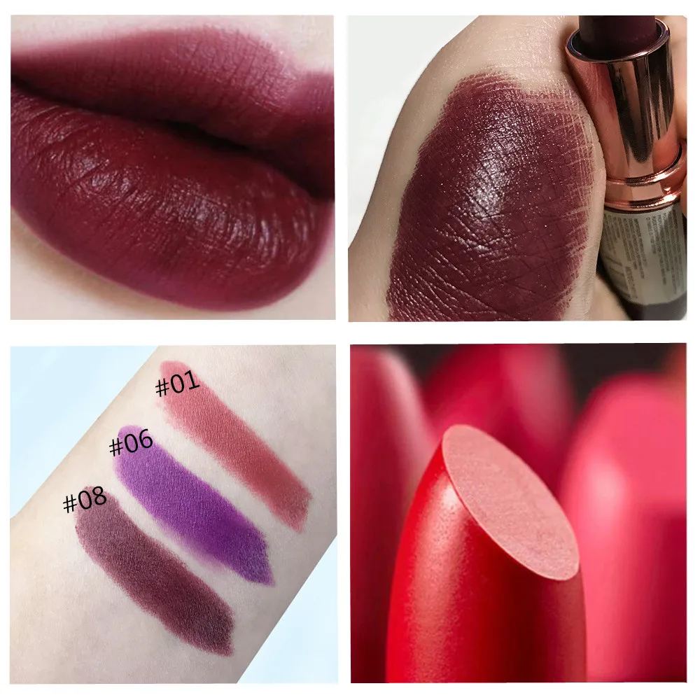 SANIYE фиолетовая Губная Помада Красного цвета Макияж для губ матовая губная помада