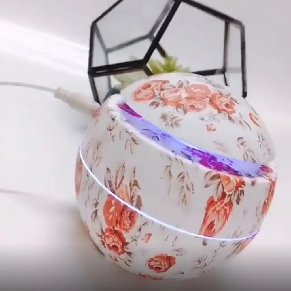 

Mini Air Humidifier Ultrasonic USB Aroma Diffuser Wood Grain LED Night Light Electric Essential Oil Diffuser For Home