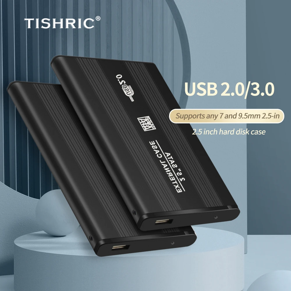 Внешний чехол TISHRIC для жесткого диска 2 5 дюйма USB3.0 Sata на Usb жесткий диск корпус |