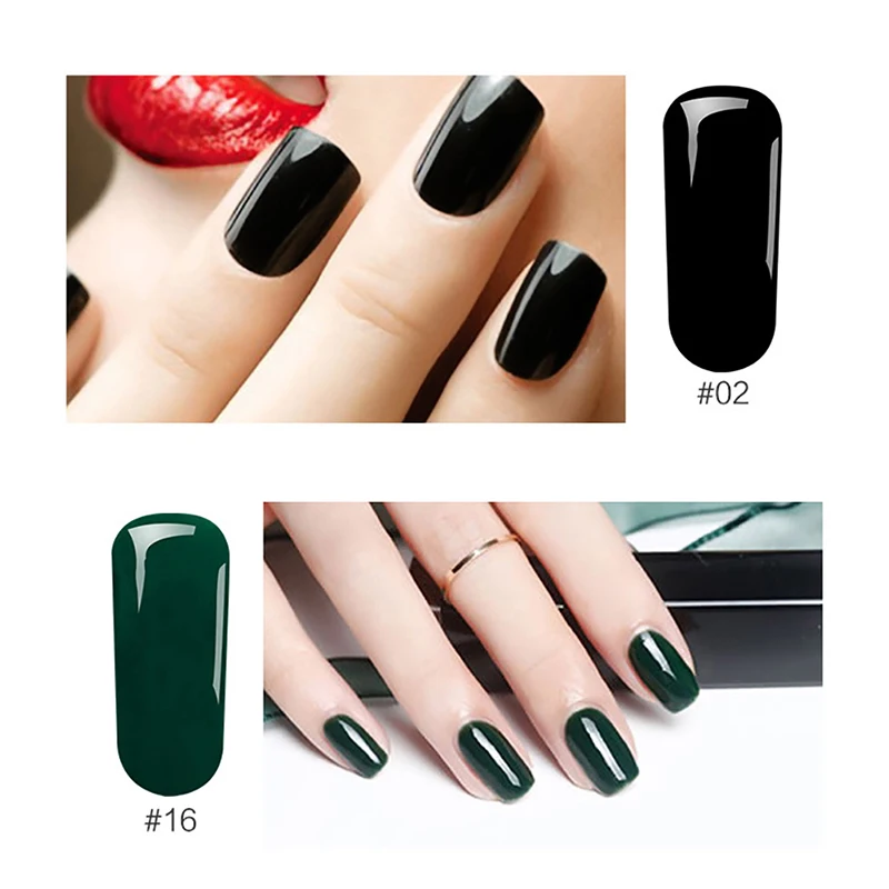 2020 Новый Гель-лак для ногтей цвета УФ/светодиодный гель пластиковый флакон 8 мл 20