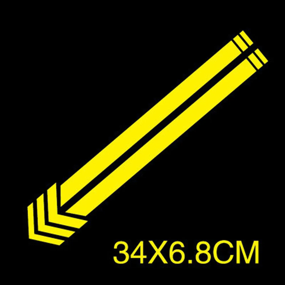 yellow Светоотражающая велосипедная наклейка для мотоцикла, велосипедная Рама, Передние наклейки на вилке MTB, велосипедная наклейка s, наклейка для шоссейного велосипеда, велосипедная наклейка s, велосипедные наклейки - Цвет: yellow