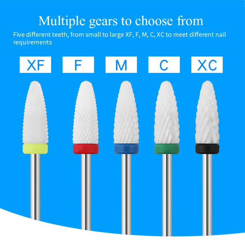 29 типов керамических фрез для ногтей электрические пилки фрезерная машина