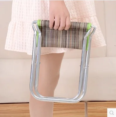 Складной стул портативный маленький для кампуса небольшой не полагается на