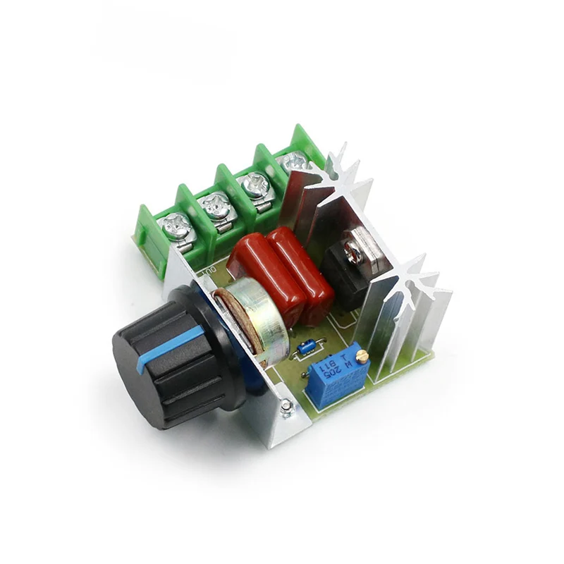 

SCR Voltage Regulator,AC 220V 2000W,Motor Speed Controller,Dimming Dimmers Switch,Thermostat Electronic Voltage Regulator Module