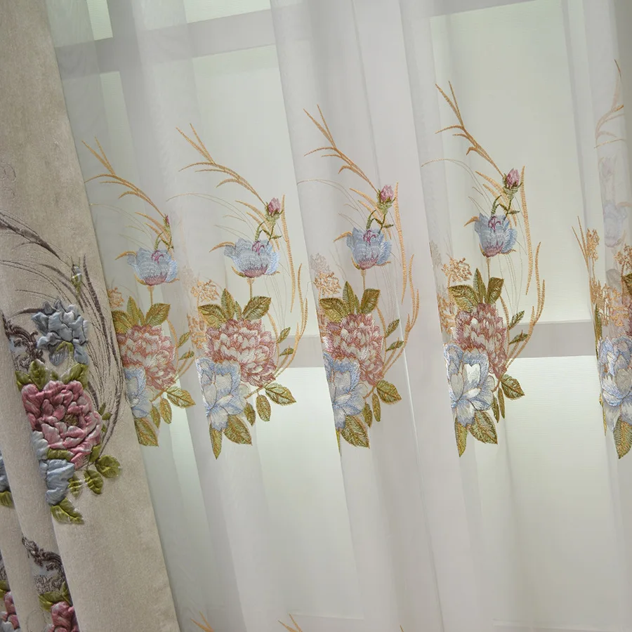 Новая высококачественная шенилля рельефные жаккардовые шторы для гостиной