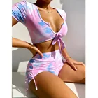 Танкини с высокой талией, бикини, сексуальный женский купальник, женский купальник, бразильский комплект бикини, бикини, купальный костюм, 2021