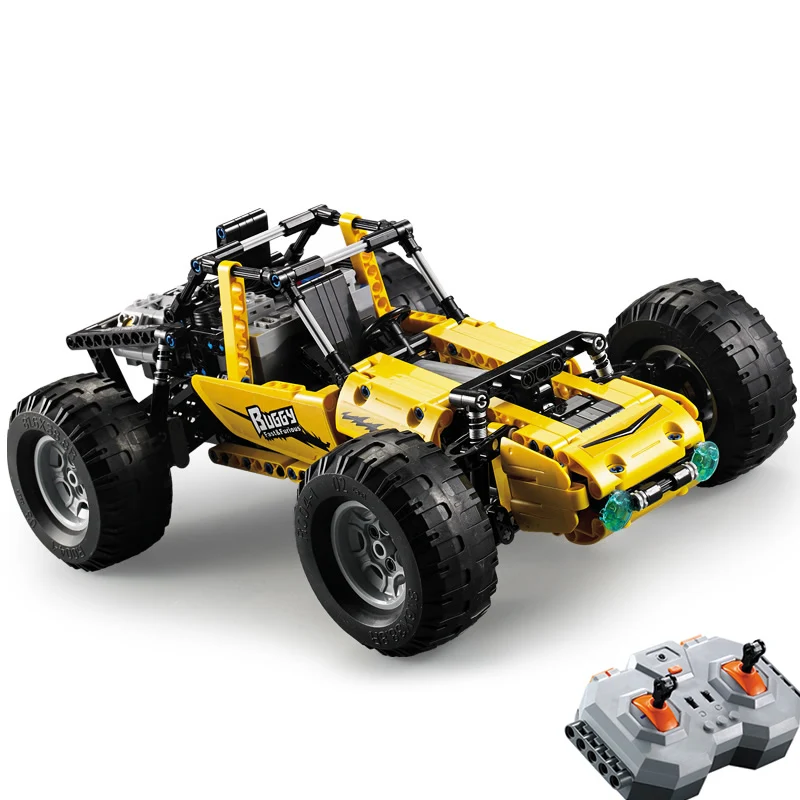 522 шт. Багги 2 4 Ghz Technic City RC вездеходный альпинистский грузовик автомобиль подходит
