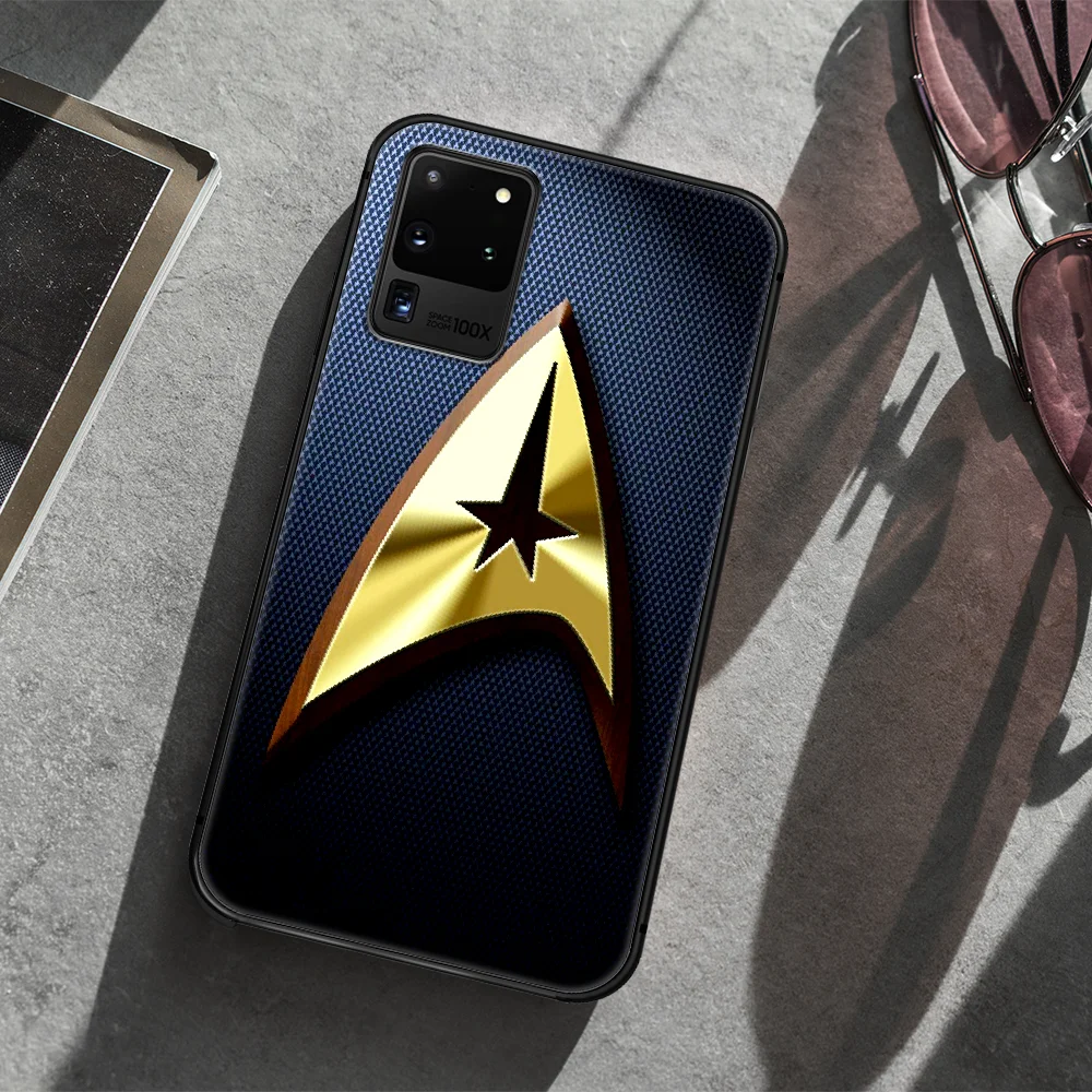 

Stars Trek Phone Case Cover Hull For Samsung Galaxy S 7 8 9 10 e 20 FE edge uitra plus Note 9 10 20 black Funda Silicone Hoesjes